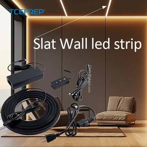 13mm Slot <b>Neon</b> <b>Flex</b> LED Strip for Slat Wall Embedded Commercial Lighting IP65 - Product Image 2