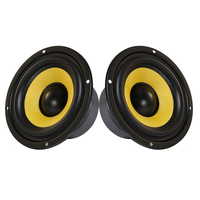 Haut-parleur large bande 4 pouces 30-80W, unité de haut-parleur pour audio domestique, tweeter, médium, woofer, amplificateur de son Hifi, unité de haut-parleur pour audiophiles