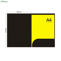 Carpetas de Documentos Publicitarias de Papel A4 Impresas Personalizadas con Logotipo Personalizado - Marca Song Shan Painting Modelo ZQ-F03