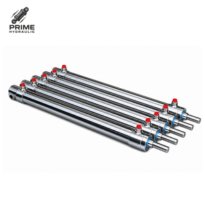 Cilindro Hidráulico de Doble Efecto de Servicio Pesado Personalizado, Diámetro de <span class=keywords><strong>14</strong></span> Pulgadas, Carrera de 120, 5000 PSI para Pluma de Apilador y Recuperador - Product Image 1