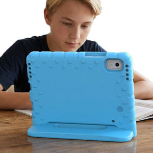 เคส HGD ซิลิโคน+PC สำหรับ iPad รุ่นที่ 9/8/7 ปี 2021/2020/2019 ป้องกันแรงกระแทกอย่างดี ขนาด 10.2 นิ้ว สำหรับเด็ก พร้อมขาตั้งในตัว - Product Image 1