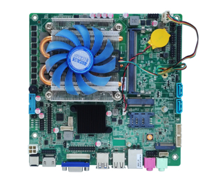 H110 Hot Sale QM1100 DDR4 Core I7-7700 4.2GHz Processor Lga 1151 <b>Motherboard</b> RJ45 Network Card 60Hz 4k Display Output 1000M Mxm - Product Image 2