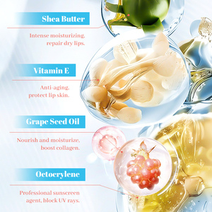 <span class=keywords><strong>Baume</strong></span> à lèvres SPF 30 - Pack de 2 - Hydratant à l'aloe vera et à la vitamine E - Vegan et sans cruauté - Protection des lèvres UVA/UVB - Product Image 3