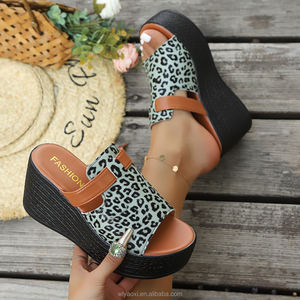 NUEVAS Sandalias de Plataforma con Cuña para Mujer, Verano 2025, Estilo Europeo Americano, Tallas Grandes 188 - Product Image 2