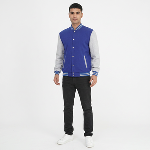 Veste varsity homme de haute qualité, légère, à prix abordable, veste d'hiver anti-plis, veste varsity pour homme avec design tendance. - Product Image 1
