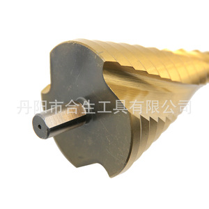 Mr <b>Drill</b> Metric <b>Step</b> <b>Drill</b> Bit 6-65mm TiCN Coated Hex Shank For Nonferrous Metals - Product Image 4