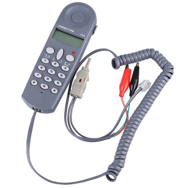 C019 Telephone Phone Butt Test Tester Lineman Tool Network Tester
