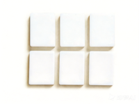 Mahjong Americano de Acrílico Blanco Puro de Una Sola Capa, Edición Cheeky Line Santa Monica, Personalizado para Fiestas y Reuniones