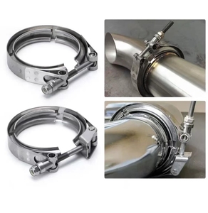 1.5 "-6.0" phát hành nhanh chóng V ban nhạc kẹp + mặt bích Kit ống xả bằng thép không gỉ - Product Image 6