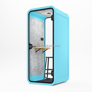 Cabines de Privacidade Portáteis Modernas com Teto Alto, Silenciosas, para Trabalho, Cabine Acústica para Escritório e Reuniões - Product Image 1