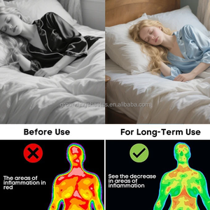Draps de mise à la terre en tissu conducteur doux <span class=keywords><strong>pour</strong></span> un sommeil profond, une relaxation et un équilibre corporel - Product Image 2