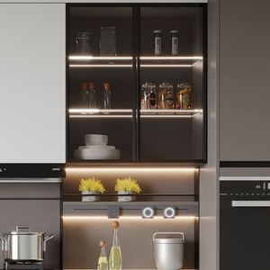 Meubles de cuisine modulaires de luxe sur mesure en bois mélaminé Sanpotova - Product Image 3