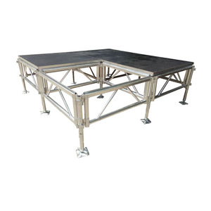 Plateformes de Scène en Aluminium, Scène Extérieure pour <span class=keywords><strong>Musique</strong></span>, Usine OEM/ODM Directe, Scène en Contreplaqué Préassemblée pour Concert - Product Image 4