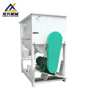 Factory Price 1Ton Chicken Poultry Cow Cattle Feed Mixer Machine Ready To Ship