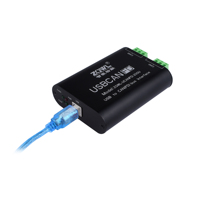 Adaptador USB a CAN FD Industrial de Doble Canal - Interfaz Aislada, Velocidad de Transmisión Automática, Compatible con Protocolos CANopen/J1939/OBD