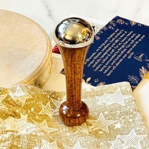 Varita de madera Kansa para el cuidado de la piel, herramienta de masaje ayurvédico para estimulación facial, relajación y tratamiento de belleza. - Product Image 1