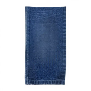 Tissu en denim de coton bleu indigo foncé pour la fabrication de jeans - Product Image 1