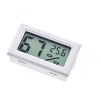 FY-11 Mini Digital LCD DIY Environmental Thermometer & Hygrometer with Temperature and Humidity Measurement for Room
