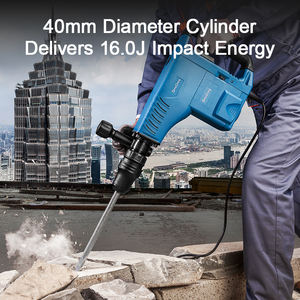 Martillo <span class=keywords><strong>Demoledor</strong></span> Eléctrico de Alta Potencia <span class=keywords><strong>DongCheng</strong></span> DZG10 220v, Martillo Rompedor de 1500W - Product Image 5