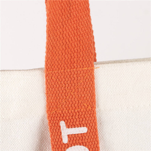 Thời trang biểu tượng tùy chỉnh tự nhiên hữu cơ bông túi quà tặng có thể gập lại tái sử dụng hàng tạp hóa bao bì vải <span class=keywords><strong>Tote</strong></span> Túi cho mua sắm - Product Image 2