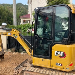 Good Condition Second <b>Hand</b> Excavator CAT 302 Used Caterpillar Mini Excavator Ton Hydraulic Digger Cat302 for Sale - Product Image 3