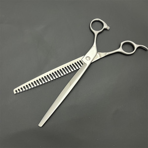Ciseaux professionnels pour toilettage des animaux, 8 pouces, en acier inoxydable, type « fishbone », pour toilettage canin - Product Image 2