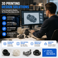 Service d'atelier d'impression 3D plastique et métal |   Résine PLA PETG Nylon ABS Titane Acier inoxydable |   Prototypage rapide tout-en-un