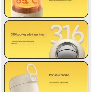 Bouilloire Électrique Portable Isotherme en Acier Inoxydable 500ML pour Extérieur – Vente Directe Usine - Product Image 4