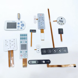 Không thấm nước Bàn phím thiết bị chuyển mạch Silicone nút PET/PC LED Đèn nền điện dung màng điều khiển chuyển đổi - Product Image 1