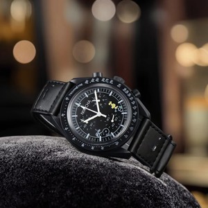 Estuche de Reloj de Lujo para Hombre Adecuado para la Colección Omega <span class=keywords><strong>Swatch</strong></span> Snoopy Series con Esferas de Colores - Product Image 1
