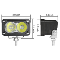 Accessoires et modifications Super73 : Phares LED jaunes Babaja pour vélo électrique Super73 48V, Plug and Play