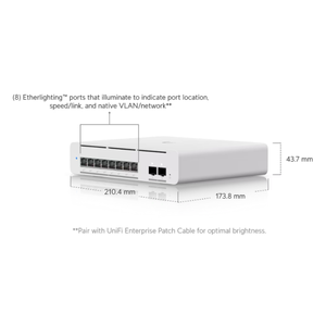 สวิตช์ Pro 8 PoE แบบจัดการได้ 24 พอร์ต ความจุ 104 Gbps รับประกัน 1 ปี ระบบสำรองไฟ 10/100/1000Mbps - Product Image 2