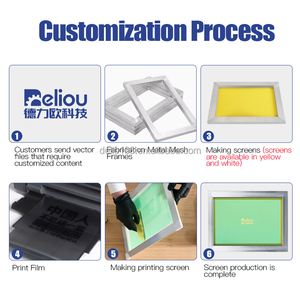 Precios de fábrica Marco de aluminio Malla Pantalla Impresión Marco de pantalla de seda de aluminio - Product Image 5