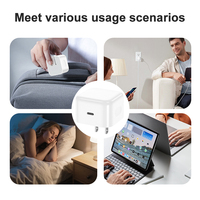 Mini Cargador Rápido USB-C PD 3.0 de 40W, Ultra Portátil, Plegable, con Enchufe de Viaje, Resistente al Fuego