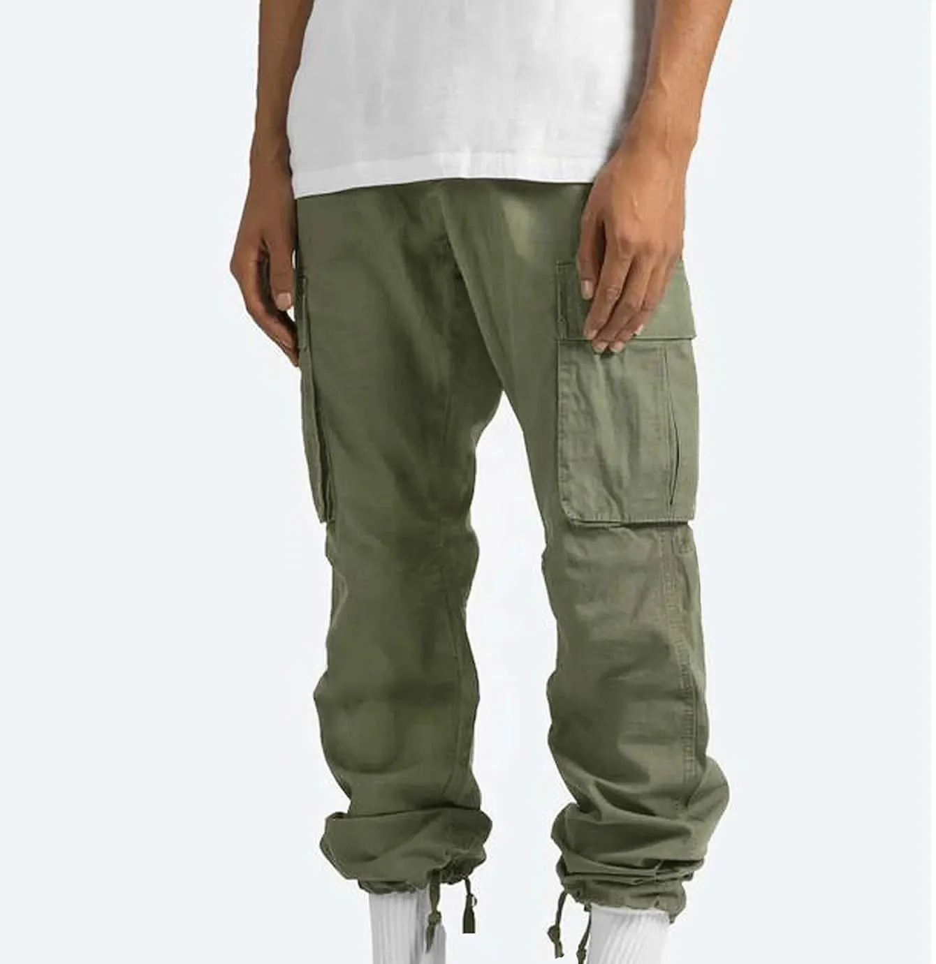 Fashion Street Design Hip Hop Jogger Männliche Jogging hose Multi Pocket Baggy Cargo Pants für Männer