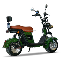 Scooter électrique City Coco brésilien 1000W à empattement court, moto électrique Citycoco, scooter à batterie lithium, 32 km/h