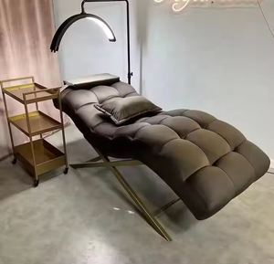 Customized Curved Eyelash Extension <b>Bed</b> Salon Furniture Spa Eyebrow Beauty Salon Chair Eyelash Extension <b>Bed</b> - Product Image 6