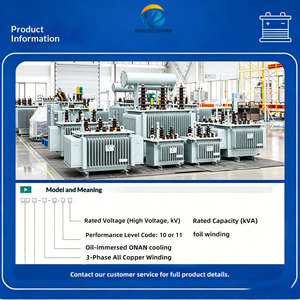 หม้อแปลง HV/125 kVA 10 kV/11 KV 220V/400V สามเฟสที่แช่ด้วยน้ำมัน<span class=keywords><strong>1</strong></span> MVA 50/60Hz - Product Image 5
