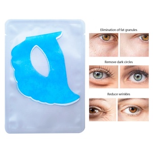 Masque Contour des Yeux Anti-Âge Végétalien Bio Marque Blanche, Forme Papillon, Masque Tissu Lifting Visage avec Film de Collagène Hydrolysé à la Centella - Product Image 5