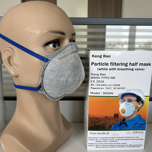 Copa <span class=keywords><strong>de</strong></span> alta calificación <span class=keywords><strong>de</strong></span> filtro FFP2 Máscara facial Protección <span class=keywords><strong>de</strong></span> 4 capas con correas para la cabeza <span class=keywords><strong>de</strong></span> tela <span class=keywords><strong>de</strong></span> carbón activado para máscara industrial en forma <span class=keywords><strong>de</strong></span> tazón OEM - Product Image 3