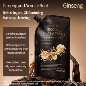 Suero de Tratamiento Capilar con Ginseng y Raíz de Aconita, Limpieza del Cuero Cabelludo, Nutrición, Control de Grasa, Esencia para el Cuidado del Cabello Negro - Product Image 4