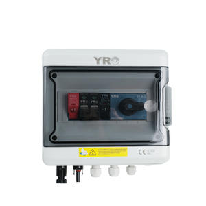 กล่องรวมสายไฟโซลาร์เซลล์ Yr Solar Combiner Box 1 ใน 1000V พร้อมสวิตช์แยกในตัว ติดผนัง โครงพลาสติก ชุดจ่ายไฟแรงสูง - Product Image 1