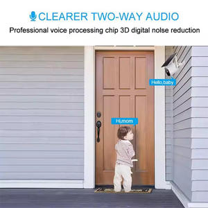 Wistino กล้องวงจรปิดพลังงานแสงอาทิตย์ระบบ HD, 3MP ตรวจจับการเคลื่อนไหวระบบความปลอดภัยแบตเตอรี่24/7แบตเตอรี่ - Product Image 5