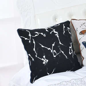 Fundas de Algodón con Hilo Decorativas y Elegantes, Fundas de <span class=keywords><strong>Almohada</strong></span> Cuadradas Decorativas al por Mayor para el Hogar y Alojamiento - Product Image 5