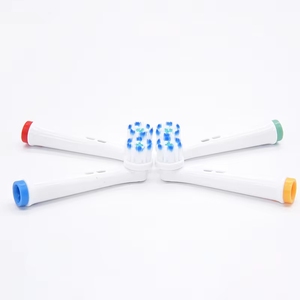 Pack 4 EB60-T High-end Nylon Soft Bristle <b>Toothbrush</b> <b>Heads</b> for Adult Oral Home Travel Use - Product Image 1