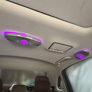 7/64 couleurs voiture plafond LED lumière ambiante haut-parleur pour <span class=keywords><strong>Mercedes</strong></span> Benz C/<span class=keywords><strong>E</strong></span>/<span class=keywords><strong>classe</strong></span> S W213 W222 W205 X253 rotatif Tweeter son <span class=keywords><strong>klaxon</strong></span> - Product Image 3