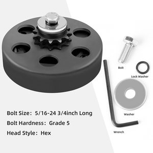 คลัตช์โกคาร์ท 3/4" บอร์ 10T สำหรับ # โซ่ 40 41 420, คลัตช์แบบแรงเหวี่ยง Predator 212 6.5 แรงม้า สำหรับโกคาร์ท มินิไบค์ บาจา - Product Image 6