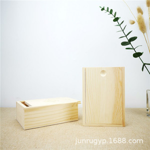 Caja de Embalaje Extraíble de Madera Maciza, Rectangular, Apilable, de Pino, para Regalos y Manualidades, Grosor Personalizable, Embalaje General - Product Image 3