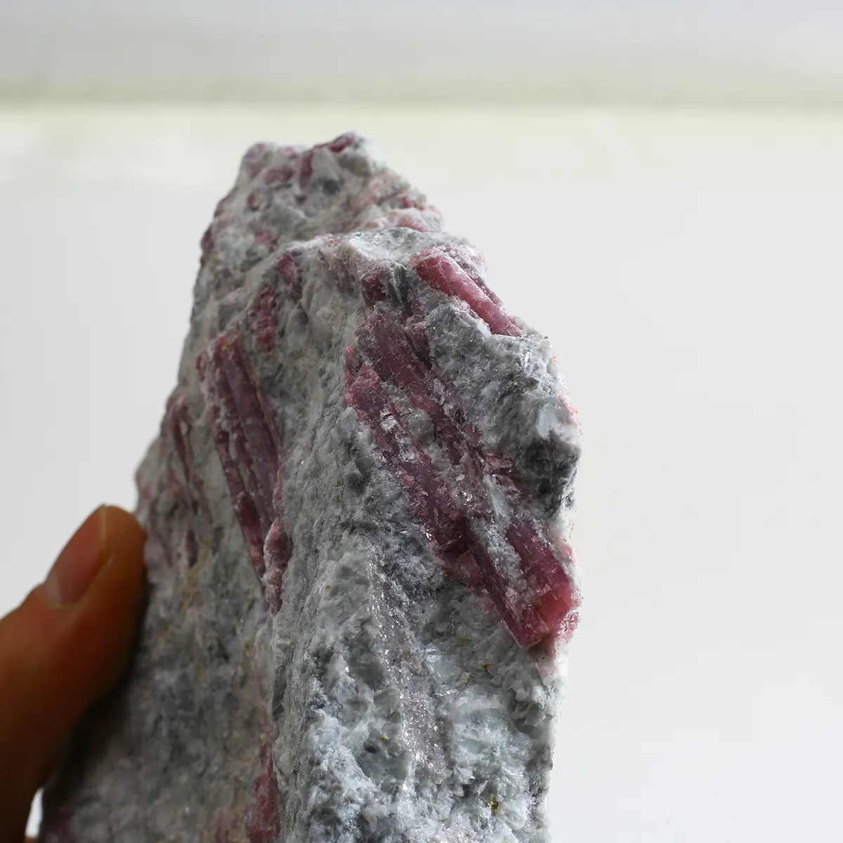 Natuurlijke Rotsen En Kristallen Exemplaren Roze Toermalijn Ruwe Healing Stone Ruwe Toermalijn