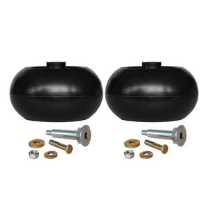 Kit de roues pour tondeuse à gazon, 4002 A14002-2, noir, paquet de 2, pour accessoires de tondeuse à gazon - Product Image 2